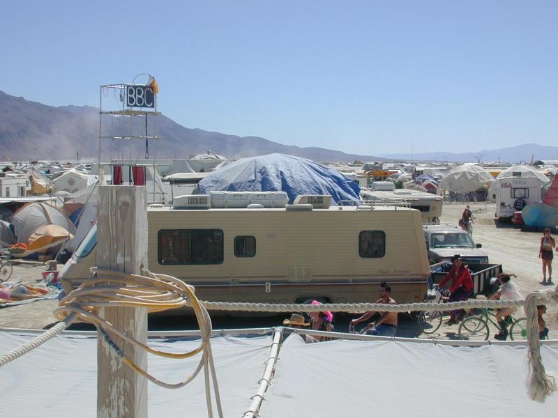 burning man 122 HOTD from roof