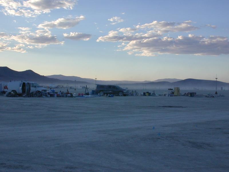 burning man 214 HOTD clean up