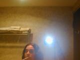 406 brush teeth reflected