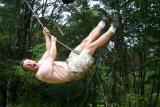 flying fox at the waiau waterworks