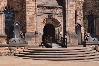 Guards at Edinburgh Castle