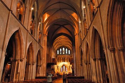 Inside St. Patrick's Cathedral, Dublin