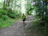 Charlie at the end of the High School Trail