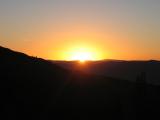 Sunrise at FRANCIS PEAK<br>MILE 18.76</br>