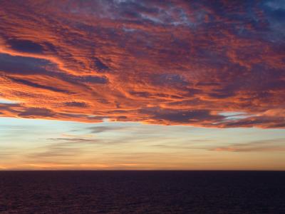 Off the coast of Argentina