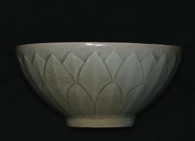 Lotus Celedon Bowl - Very Old Chinese or Possibly Korean