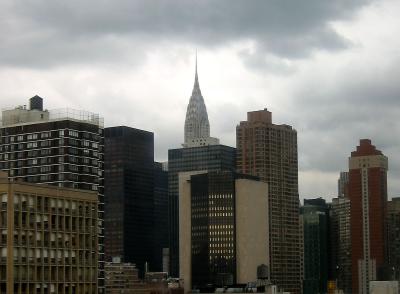 View from NYU Medical Center on 1st Avenue