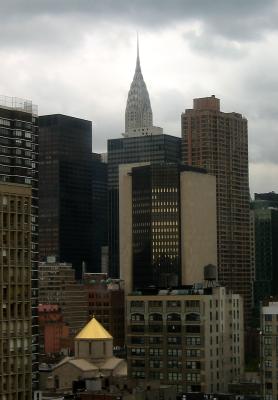 Midtown View from NYU Medical Center on 1st Avenue