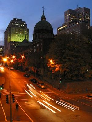 Night view Montreal