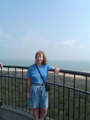 obx_18 - Cape Hatteras Light House - Me At Top