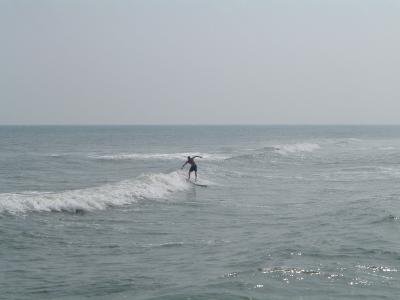 obx_37 - Atlantic Ocean at Cape Hatteras & Surfer