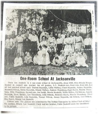 Jacksonville School Class c. 1910