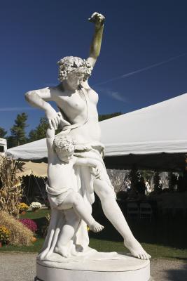 Italian Garden classical statuary