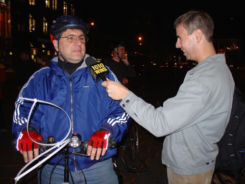 ...at Union Square Park after Critical Mass