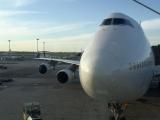 Boing 747 in Montreal