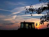 Rural sunset
