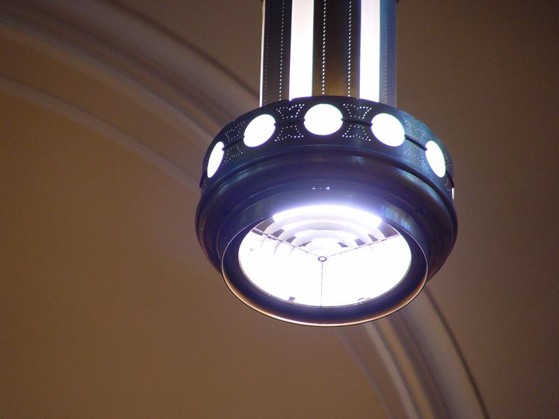 Lamp in a Church