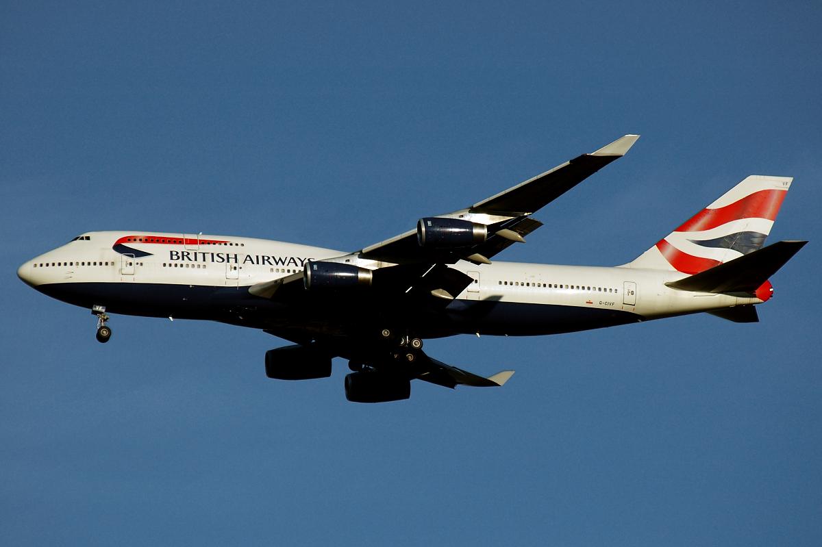 British Airways B747