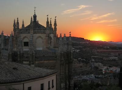  Monastery of San Juan de los Reyes at Sunset