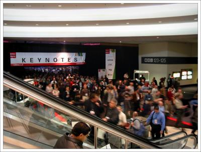 Oracle Openworld Keynote at Moscone Center