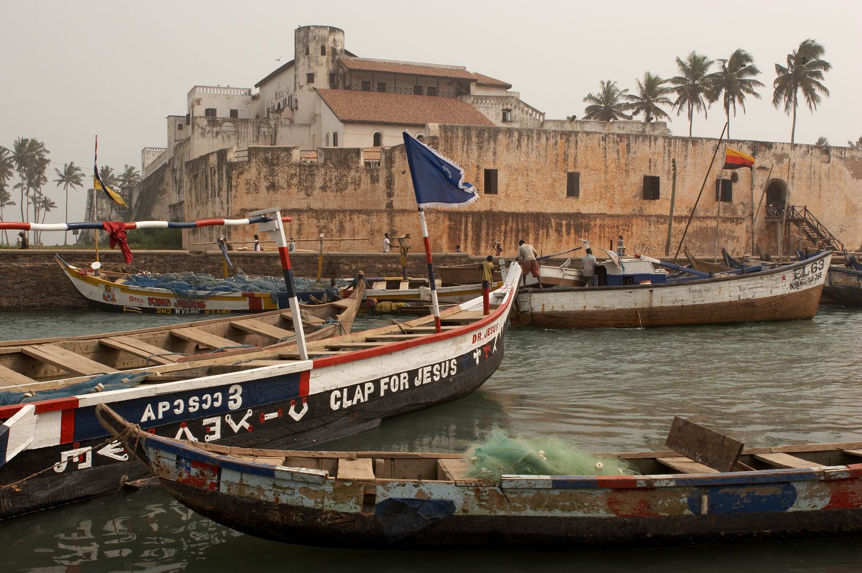 Sint George Castle in Elmina