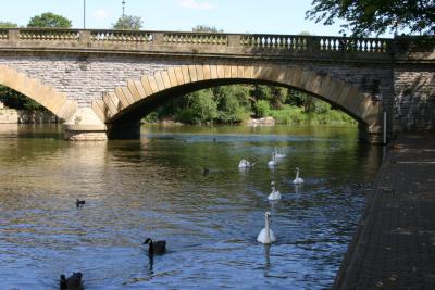 River Avon, Evesham, Worcestershire.