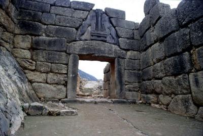 Lion Gate Mycenae, Greece