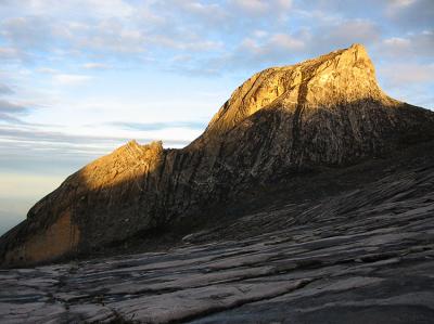 Sun strikes South Peak