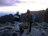 Sunrise at the top of Mt Kinabalu