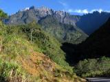 A view of part of Mt Kinabalu