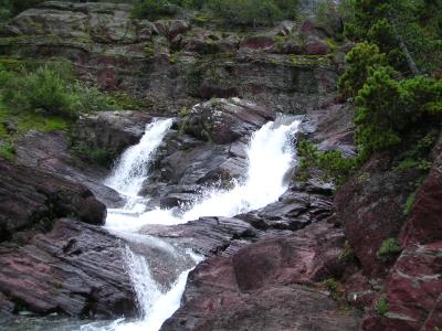 Swiftcurrent Trail - Waterfall #2