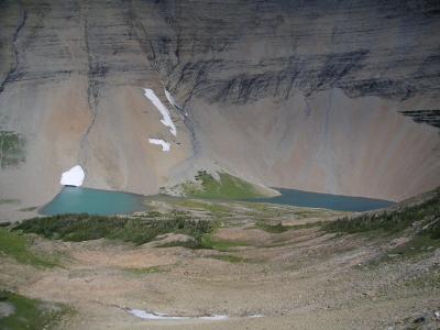 Siyeh Pass Lakes