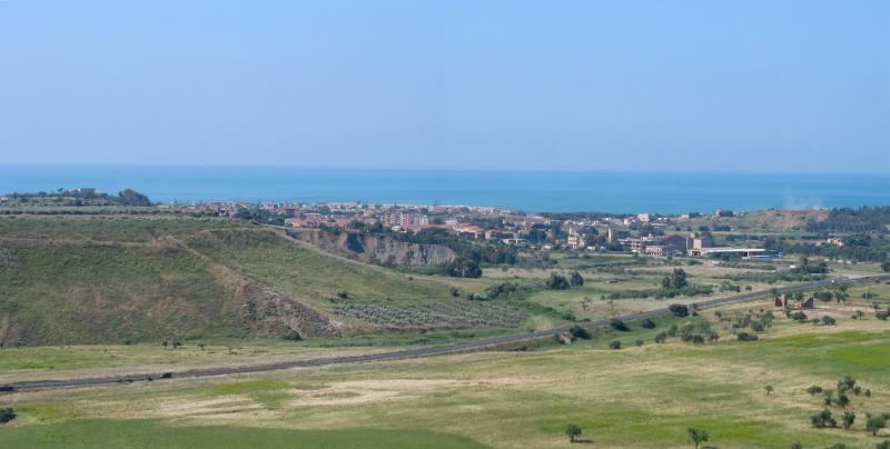 And looking down on San Leone.