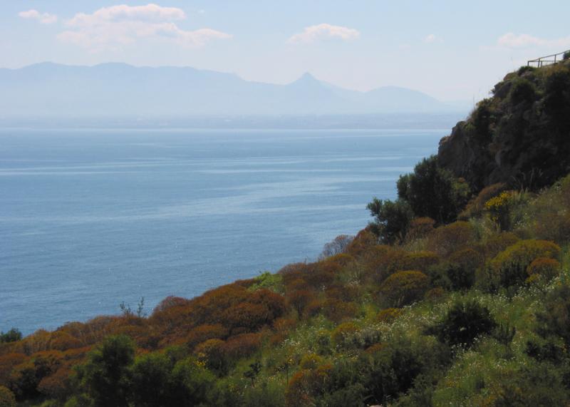 In the nature reserve Lo Zingaro.
