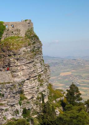 The Norman castle at Erice