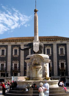 The elephant and the obelisk, symbols of Catania.