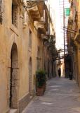 Siracusa, Via Alagona on the island of Ortygia