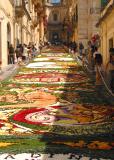 Local artists display their vegetation pictures at several sites---its a contest.