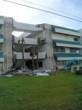 Whats left of the medical center in Indian Harbor Beach on Hwy A1A