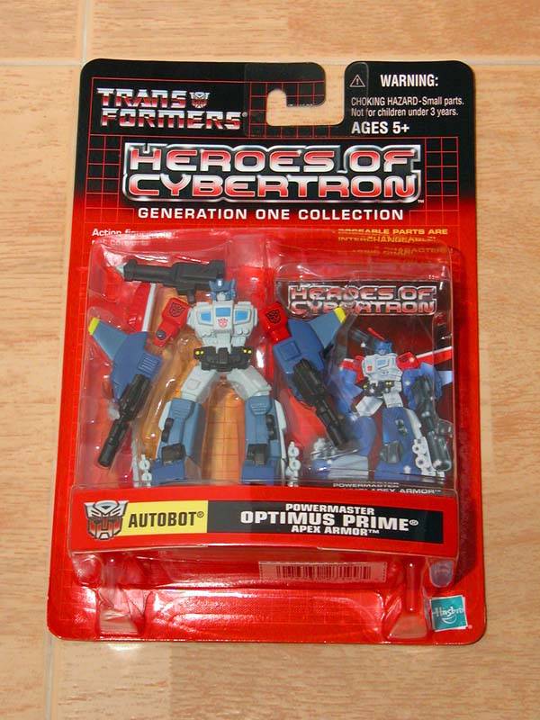 POWERMASTER OPTIMUS PRIME with APEX ARMOR