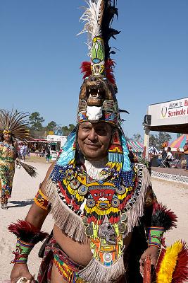 aztec dancer face