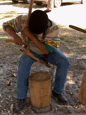 wood carver