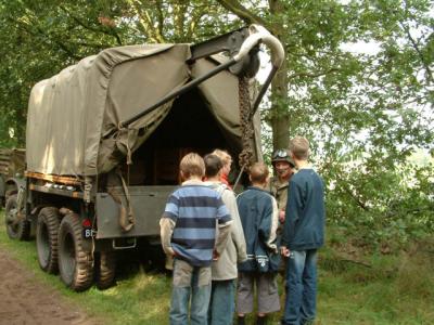 GMC with loading crane