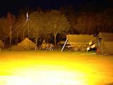 The camp at night