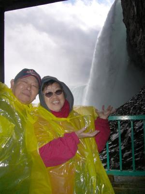 Parents Behind the Falls...