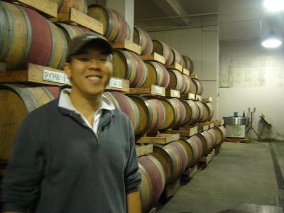 Me with Maturing Barrels...