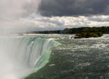 Water falling off the Horseshoe Falls...were that close...