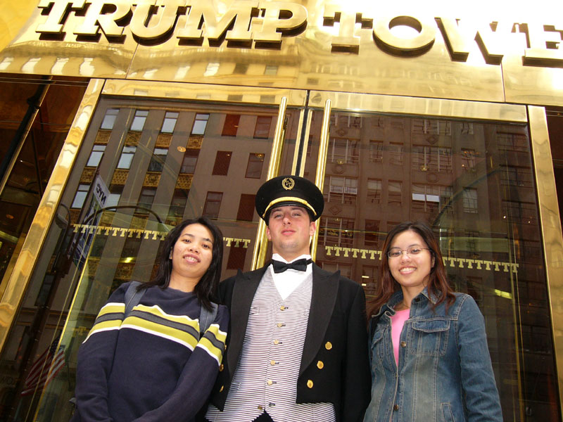 Youre Fired!!...Trump Building and its doorman...