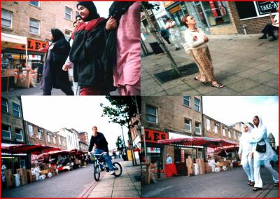 On the streets with Lomo.