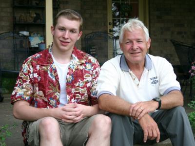 Cameron & Grandpa